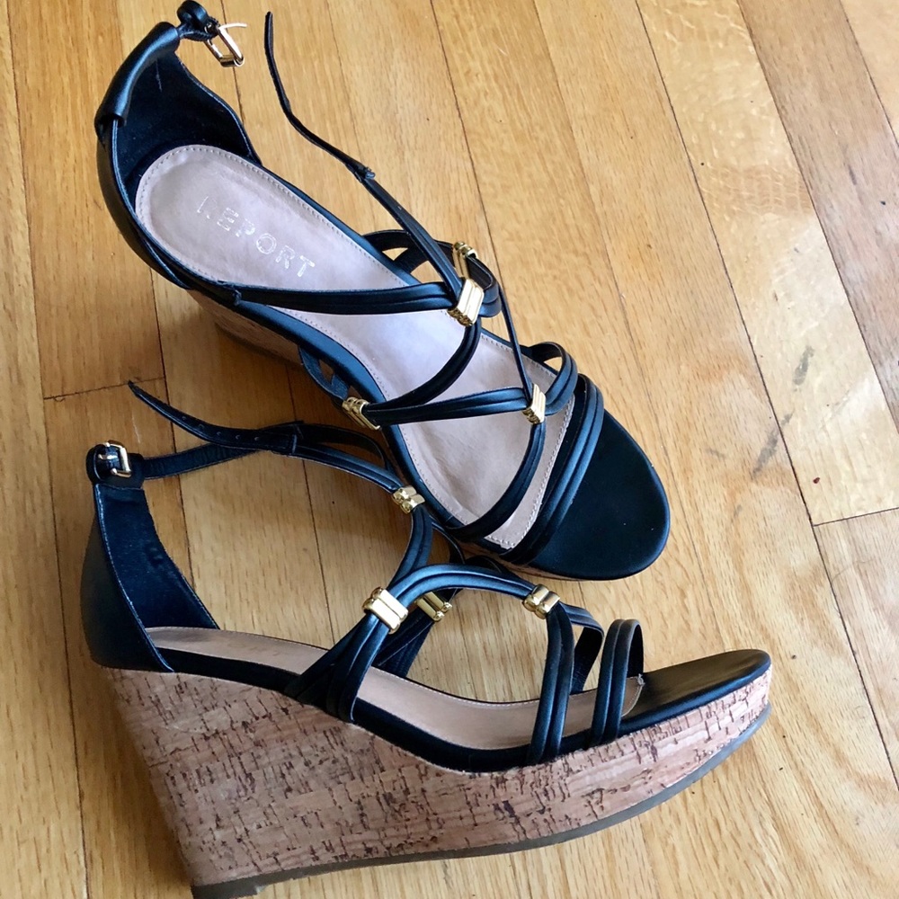 Black Wedges size 11